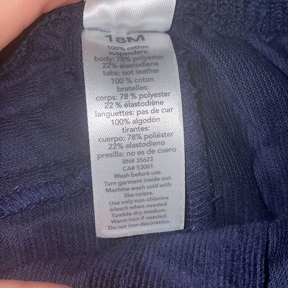 ✨HP✨Carter's Toddler Boys' 2-Piece Suspender Pants Set✨ - Picture 6 of 6